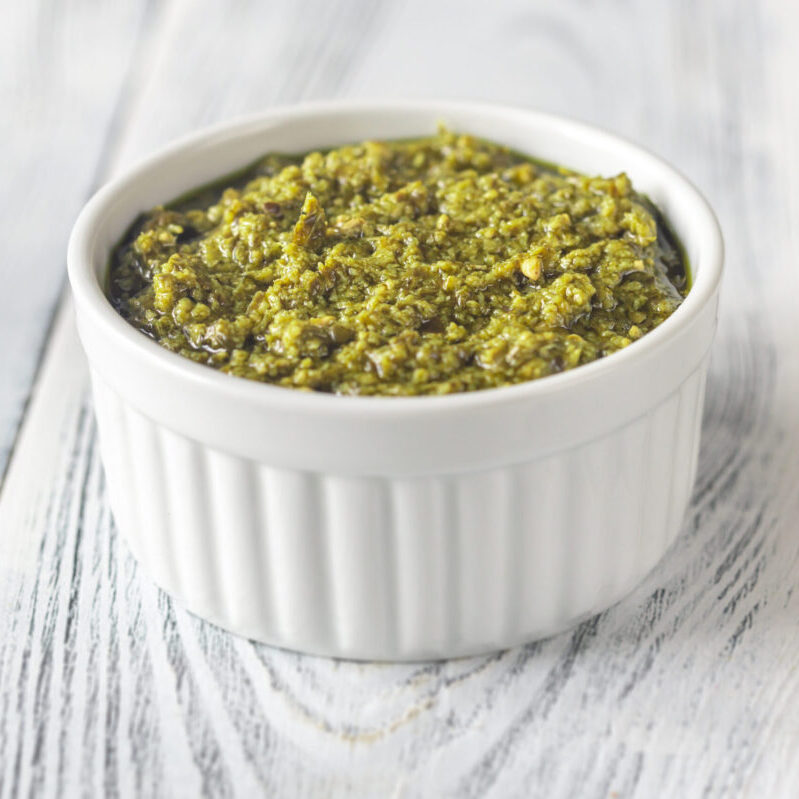 Receta de pesto con fresno pepper