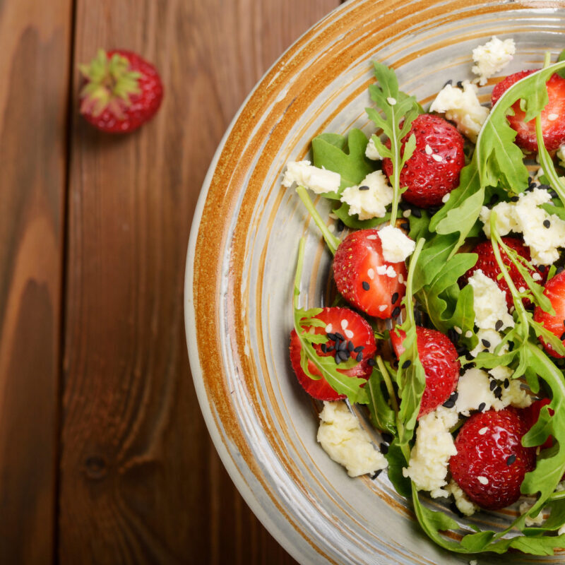 Deliciosa ensalada frutal con habanero